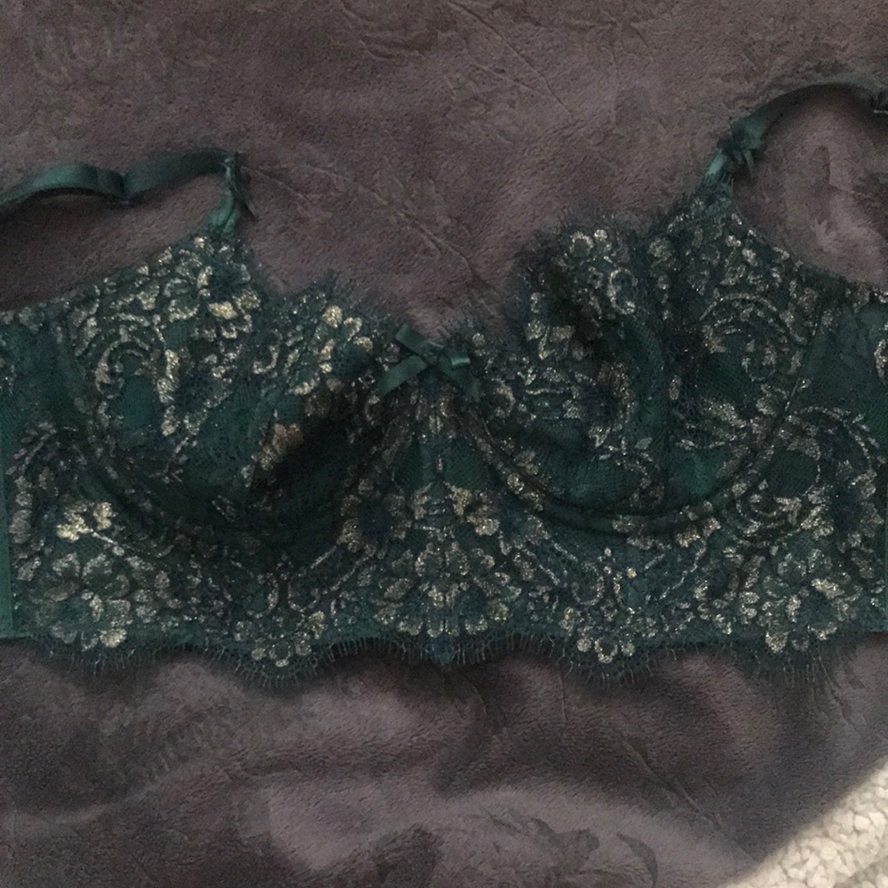 Brilliant Green VS Bustier Bra